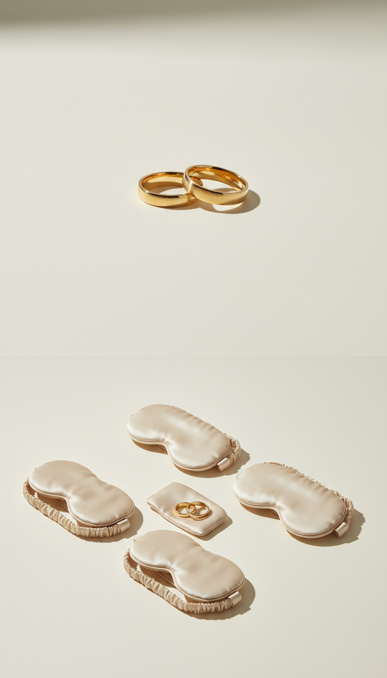 Paired Gold Band Rings